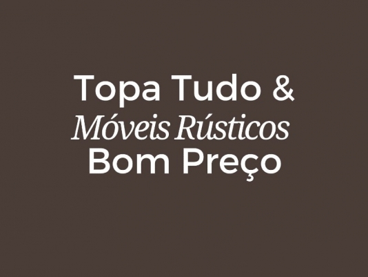 Capa - Móveis Rústicos Bom Preço